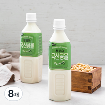 맑은물에 참좋은 국산 콩물, 500ml, 8개