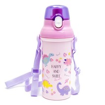 스케이터 보틀 PSB5SANAG, 파스텔 공룡, 480ml