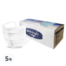 올바르게섬김 일회용 마스크, 50개입, 5개