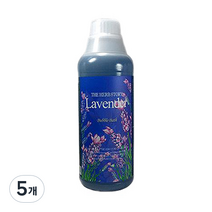 더허브스토리 버블바스 라벤더, 1000ml, 5개