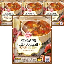 오뚜기 헝가리안 비프 굴라쉬, 270g, 4개