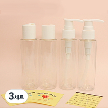제이루 트레블 메이트 화장품용기 바스 앤 바디 키트, 바스앤바디 키트, 3세트