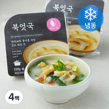 엄마의손맛 북엇국 (냉동), 330g, 4팩