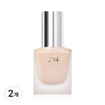 투에이엔 롱 웨어링 파운데이션 30ml, 23 내추럴베이지, 2개