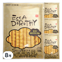 에스카도로시 국내산 수제 애견간식, 황태베이커리 맛, 85g, 8개