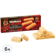 워커스 쇼트브레드 스낵 오리지날, 150g, 6개