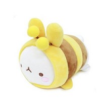 몰랑 썸 꿀벌 인형 중형, 24cm, 화이트 + 옐로우