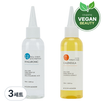 글로우몬스터 프리미엄 카렌듈라 추출물 100ml + 3Kda 올리고 히알루론산 2% 원액 100ml, 3세트