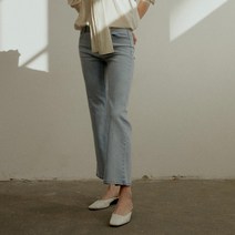헤지스 여성용 워싱 면혼방 청바지