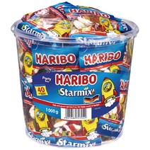 하리보 스타믹스 젤리, 1kg, 1개