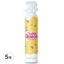 유니끄 버블 클렌저 옐로 레몬향, 5개, 250ml