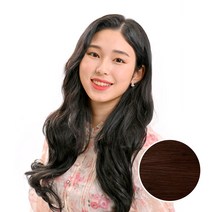 벨리음 벨크로 붙임머리피스 롱 내추럴 웨이브, RB (레드브라운), 10피스