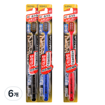 EBISU 프리미엄케어G 보통모 칫솔 랜덤발송, 1개입, 6개