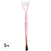 속눈썹 정리빗 브러쉬, 핑크, 5개