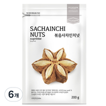 리치팜너트 수프림 볶음사차인치넛, 200g, 6개