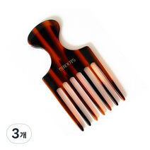 루츠 Natural 포마드 빗, 3개