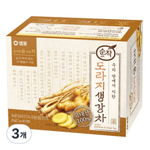 순작 도라지 생강차, 0.7g, 40개입, 3개