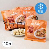 아임닭 닭가슴살 큐브 숯불갈비맛 (냉동), 10개, 100g
