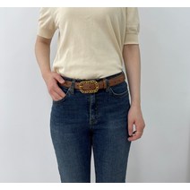 마블라 여성용 체인프레임 우아한 허리띠