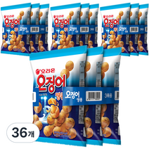 오리온 오징어 땅콩, 98g, 36개