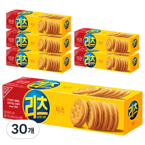 리츠 샌드위치 크래커 치즈, 96g, 30개
