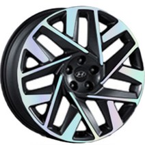 벤딕트 차량용 튜닝 홀로그램 휠스티커 50.8cm, 휀더/램프