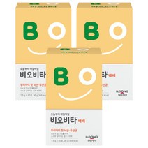 비오비타 배배 낙산균 유산균 분말 스틱, 60포, 3개