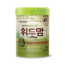 바른목장 원유로 만든 위드맘 분유 1단계, 1개, 750g
