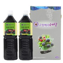 고창 복분자 원액 엑기스, 1L, 2개