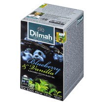 딜마 Funtea 블루베리 앤 바닐라 과실차, 2g, 20개