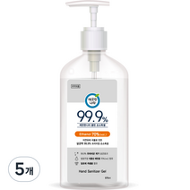 깨끗한나라 클린 손소독겔, 5개, 575ml