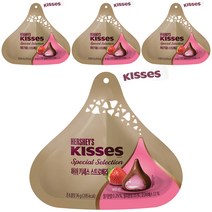 허쉬 키세스 스페셜 셀렉션 스트로베리 초콜릿, 4개, 36g