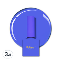 벨랑시 원스텝 젤네일 10ml, SN 22 스카이 블루, 3개