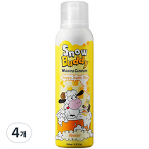 스노우버디 휘핑 클렌저 베이비파우더향, 200ml, 4개