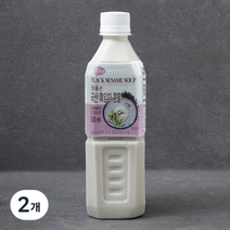 맑은물에 참좋은 국산 흑임자콩물, 500ml, 2개