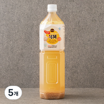 프레시오늘 신선냉장 맑은 엿기름 16시간 윤성순 장모님 식혜, 1500ml, 5개