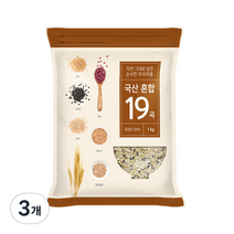 현대농산 국산혼합19곡, 1kg, 3개