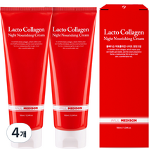 폴메디슨 락토콜라겐 보습 나이트크림, 155ml, 4개