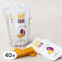 순수한구마씨 고구마 말랭이 스틱, 40개, 23g