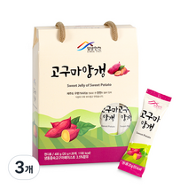 밀양한천 고구마양갱 20p, 400g, 3개