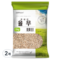 대구농산 건강한 밥상 국산 율무, 1kg, 2개
