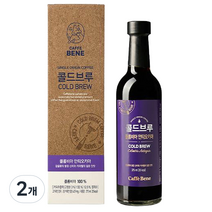 카페베네 콜드브루 콜롬비아 안티오키아 더치커피, 375ml, 2개, 2개