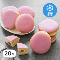 디앤비 딸기맛보스톤 도넛 (냉동), 60g, 20개