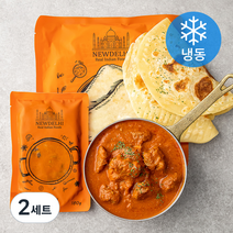 뉴델리 램마크니 180g + 갈릭난 180g (냉동), 2세트