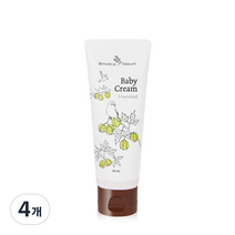 보타니컬테라피 베이비크림, 90ml, 4개