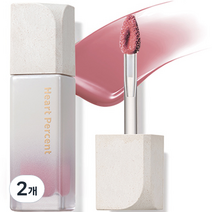 하트퍼센트 도트 온 무드 퓨어 글로우 틴트, 13 베어 립스, 6.8g, 2개