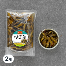강경신안 산고추 절임, 500g, 2개