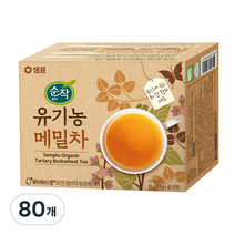 순작 유기농 메밀차, 1.5g, 80개