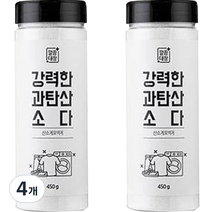 깔끔대장 강력한 과탄산소다, 450g, 4개