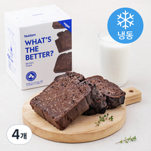 널담 비건 파운드 다크초코 3봉입 (냉동), 420g, 4개